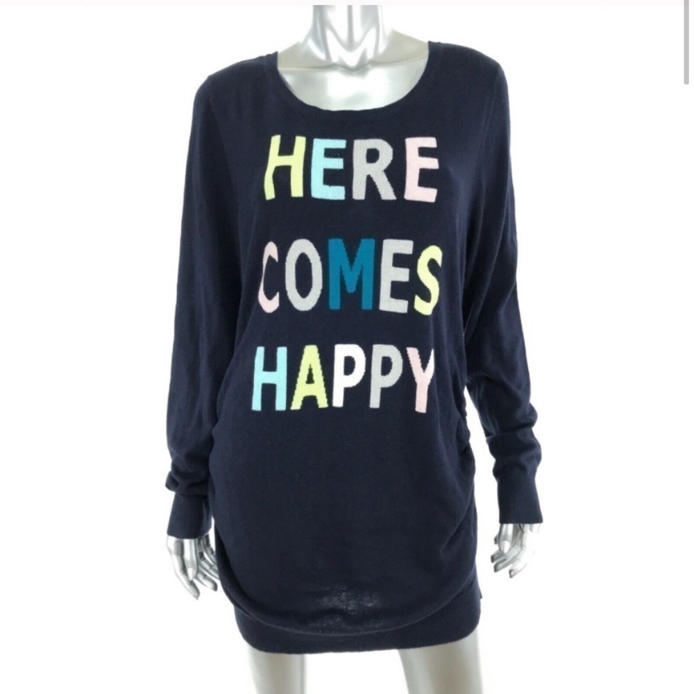 Motherhood Maternity Lightweight Blue Sweater Size Large